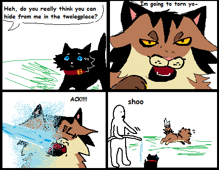 i wish they did more stuff with twolegs. like can some shit like this ever happen in the books