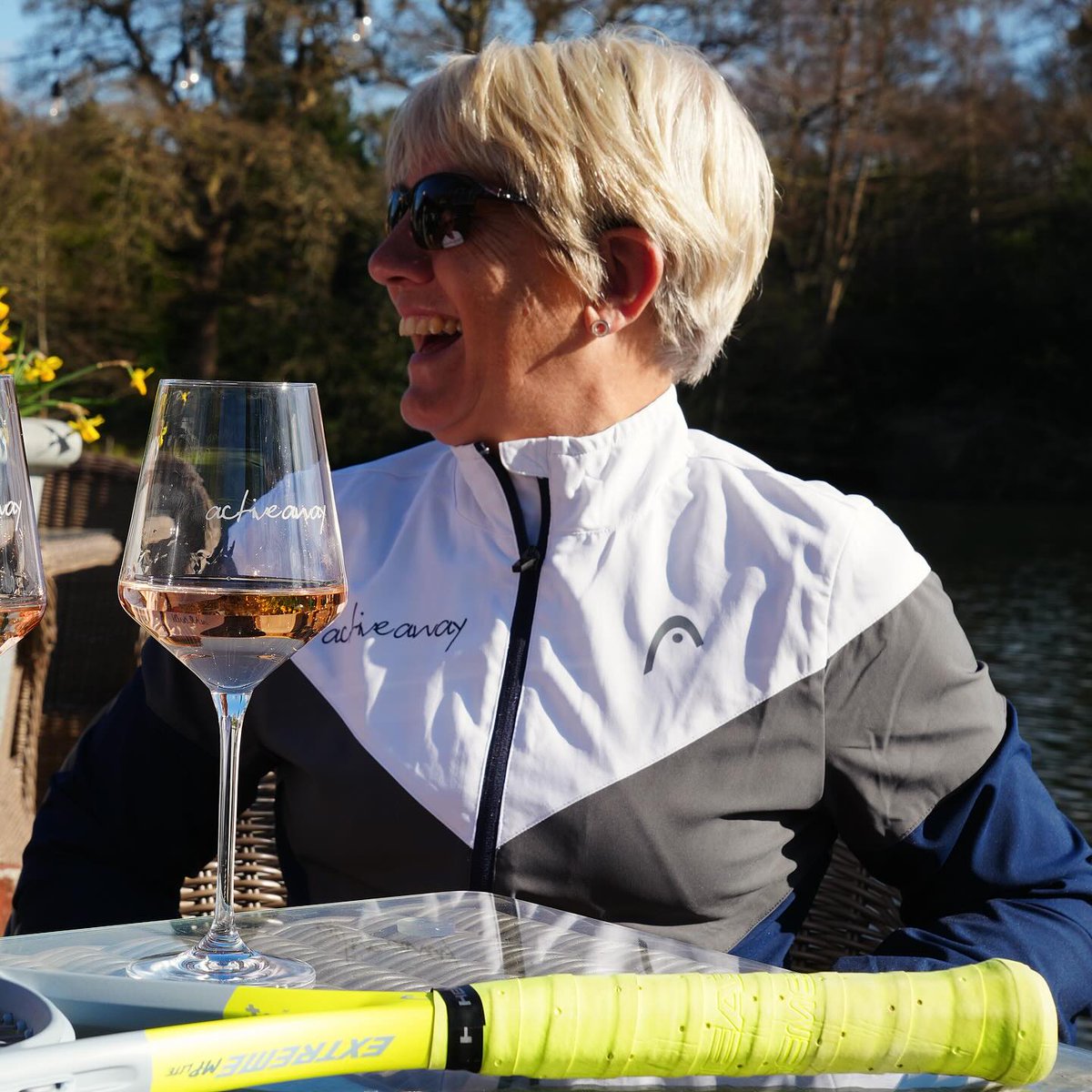 It’s not just about tennis! 🎾 Enjoy a glass of wine with new friends after a fun session. Cheers to great times on and off the court! 🍷

#ActiveAway #TennisHolidays