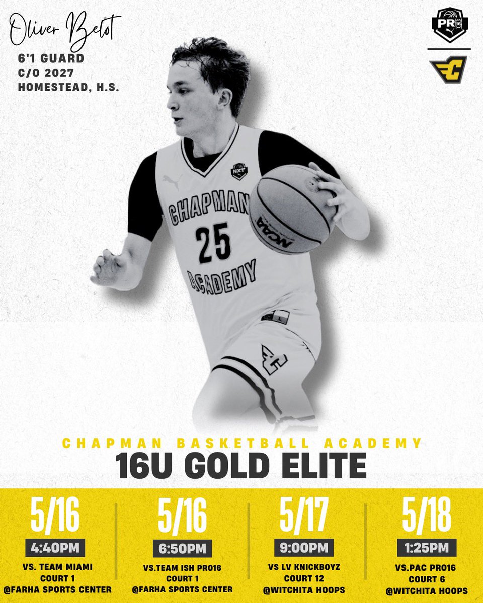 Oliver Belot (@oliverbelot_25) on Twitter photo Schedule for Wichita Live Period!
<a href="/CBA_2027/">ChapmanBasketballMBB2027</a> <a href="/academy_chapman/">ChapmanBasketballAcademy</a> <a href="/PRO16League/">PRO16/NXTPRO League</a> Schedule for Wichita Live Period!
<a href="/CBA_2027/">ChapmanBasketballMBB2027</a> <a href="/academy_chapman/">ChapmanBasketballAcademy</a> <a href="/PRO16League/">PRO16/NXTPRO League</a>