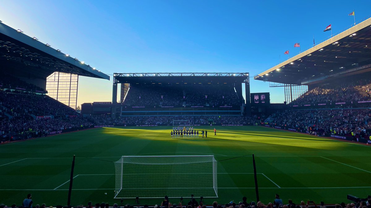 Villa had chances but not nearly clinical enough. 

Otherwise flat. 

Also a sign of the times in the away end. Sparse Spurs following. It wasn’t always that way. 

HT: Villa 0-0 Tottenham