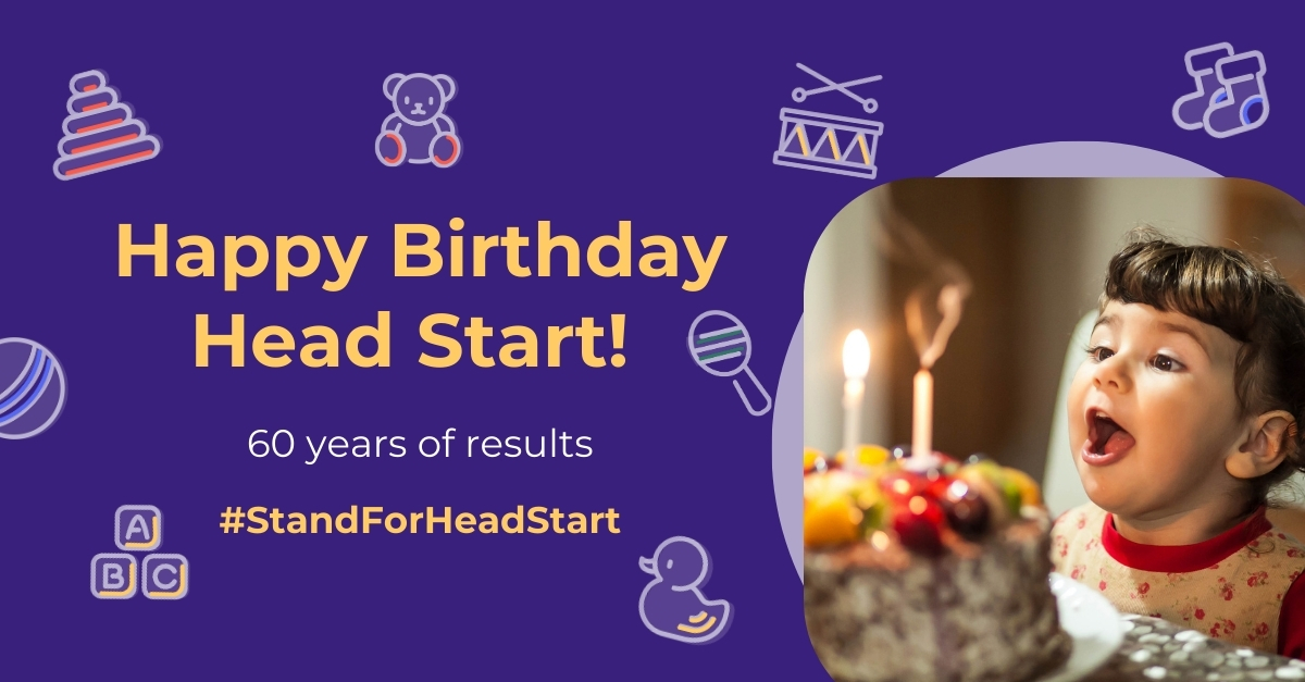 Today, we celebrate a milestone—#HeadStart is turning 60! Join the celebration by sharing a story about how Head Start has made a difference in your life. Amid threats to federal funding, now more than ever we must #StandForHeadStart: bit.ly/4jX2EDk