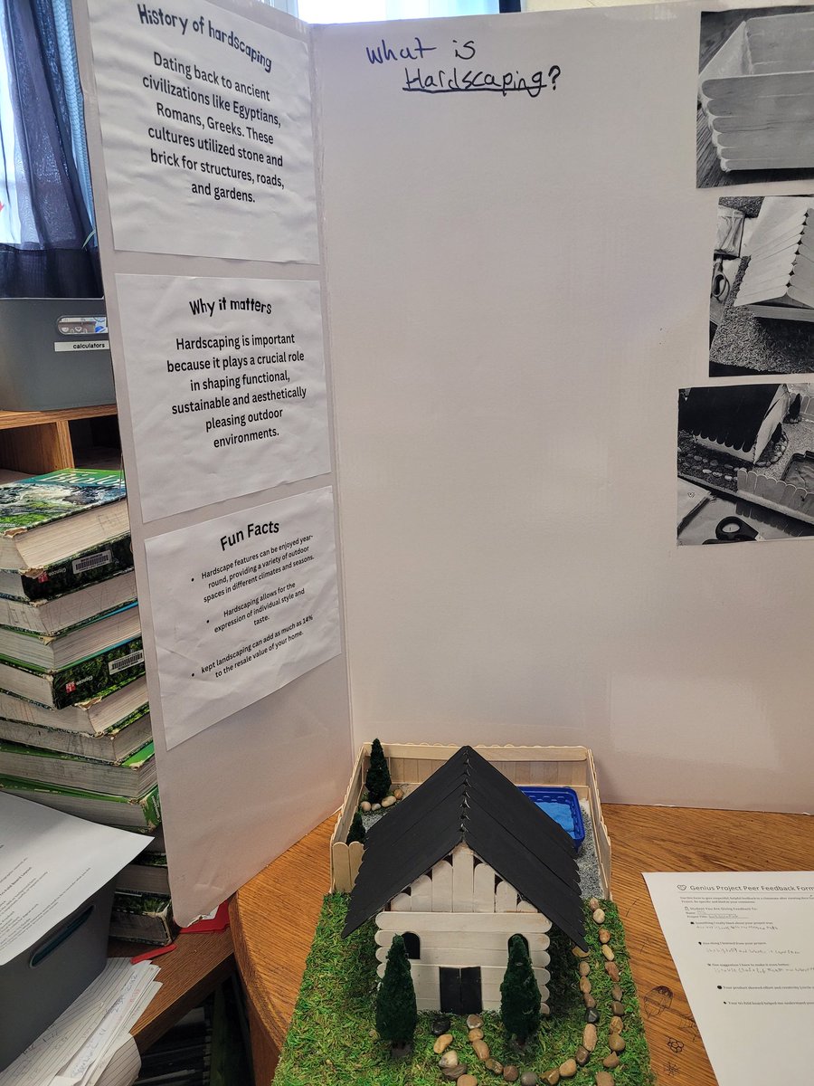 With the year ending and Milestone scores in, it doesn't mean learning stops! Alicia Tamayo's Biology class shows off their genius hour projects through posters and Canva. Students toured one another's projects and gave feedback as a final activity.