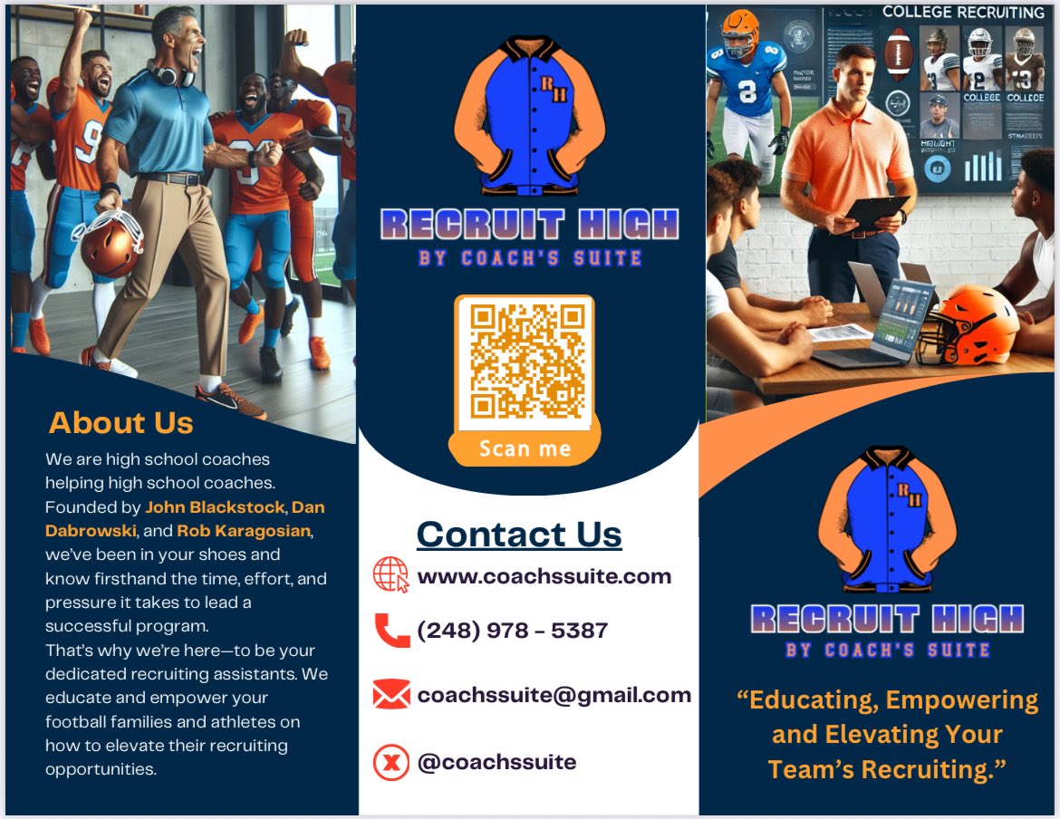 ✅ Built and Operated by high school coaches for high school coaches
✅ Personal, comprehensive service
✅ A price point well below the big names
✅ Real connections with college programs
We don’t just build profiles—we empower your players and their families  
📄 Check out our