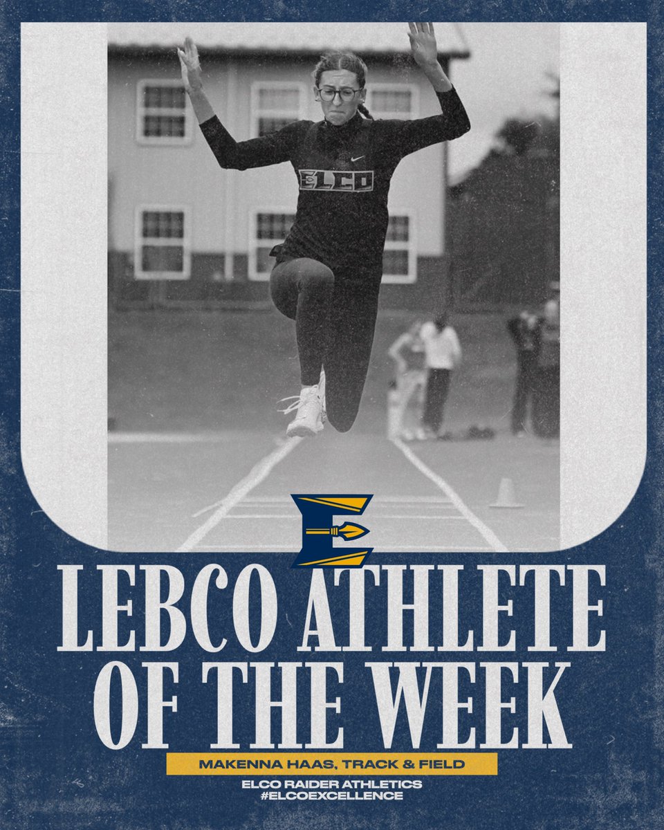 Congratulations to senior Makenna Haas - the <a href="/LebCoSports1/">LebCoSports.com</a> Female Athlete of the Week! Makenna is participating in the <a href="/piaadistrict3/">PIAA District III</a> Championships this weekend with her teammates! 🔵🟡<a href="/elcosd/">ELCO School District</a> <a href="/phojoknight/">Chris Knight</a> (photo credit)