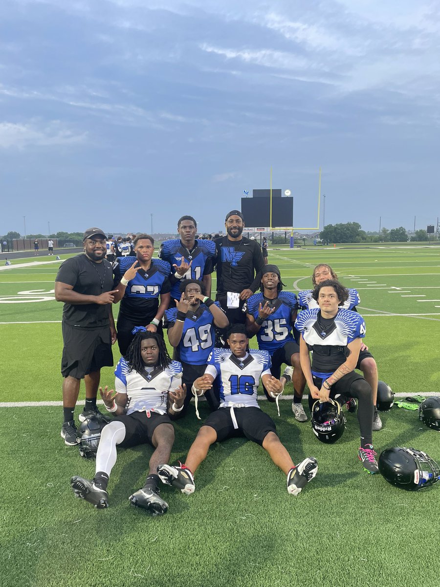 Coach Sowe (@coachsowe) on Twitter photo 1st Spring at <a href="/NFHS_FALCONS/">NORTH FORNEY FALCON FOOTBALL</a> didn’t disappoint! Boys balled out! Especially proud of these young men and the way they competed! #WAWG 1st Spring at <a href="/NFHS_FALCONS/">NORTH FORNEY FALCON FOOTBALL</a> didn’t disappoint! Boys balled out! Especially proud of these young men and the way they competed! #WAWG