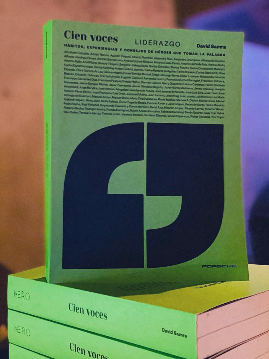 MBravoPereyra's tweet photo. Un honor ser una de las #100Voces que dieron vida a este libro.
Una experiencia que inspira, une y apoya: 11 Preguntas, 100 historias, 100 fundaciones beneficiadas.
Gracias por hacerlo posible: #DavidSamra y a Hero Group https://t.co/qK2WWhI0bJ
