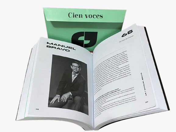 MBravoPereyra's tweet photo. Un honor ser una de las #100Voces que dieron vida a este libro.
Una experiencia que inspira, une y apoya: 11 Preguntas, 100 historias, 100 fundaciones beneficiadas.
Gracias por hacerlo posible: #DavidSamra y a Hero Group https://t.co/qK2WWhI0bJ