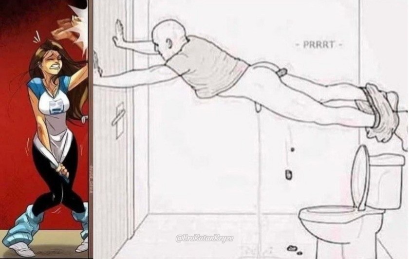 SkyrimResident's tweet image. Gas station bathrooms be like