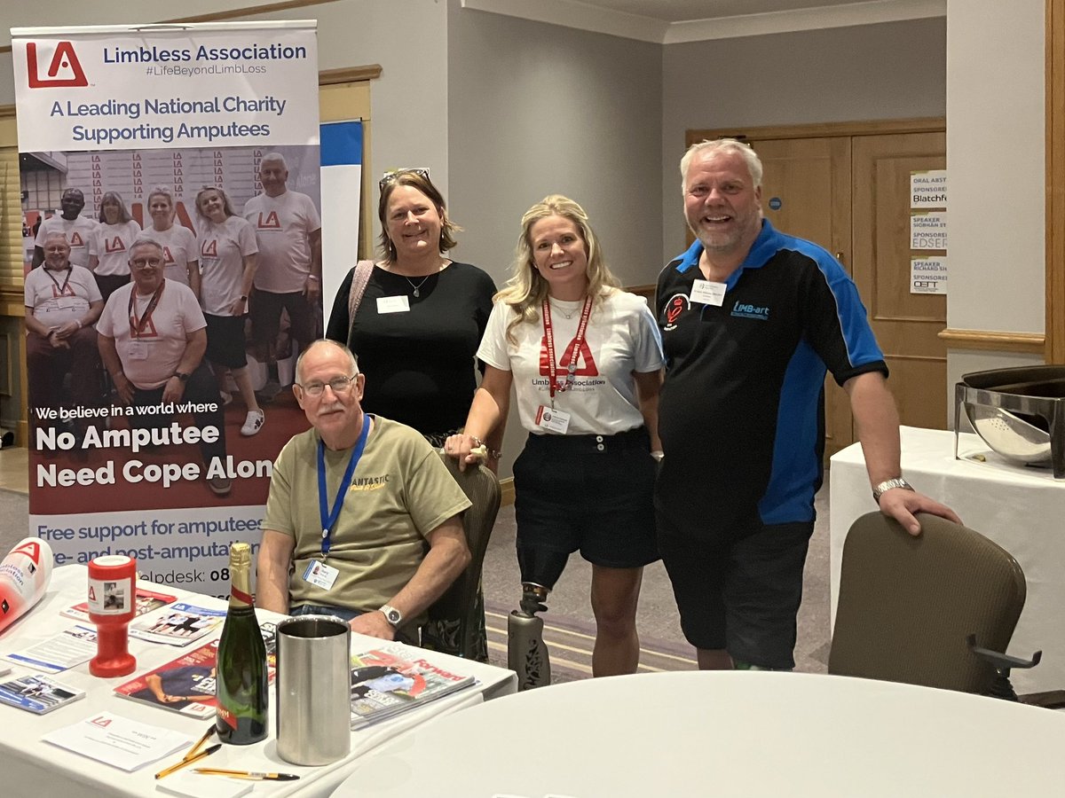 Great day for <a href="/UWTSDPsych/">SoPaC School of Psychology & Counselling at UWTSD</a> at the BAPO conference presenting our UWTSD research with amputees, catching up with our Limb-art and Limbless Association collaborators and friends, and making new contacts 😎😎