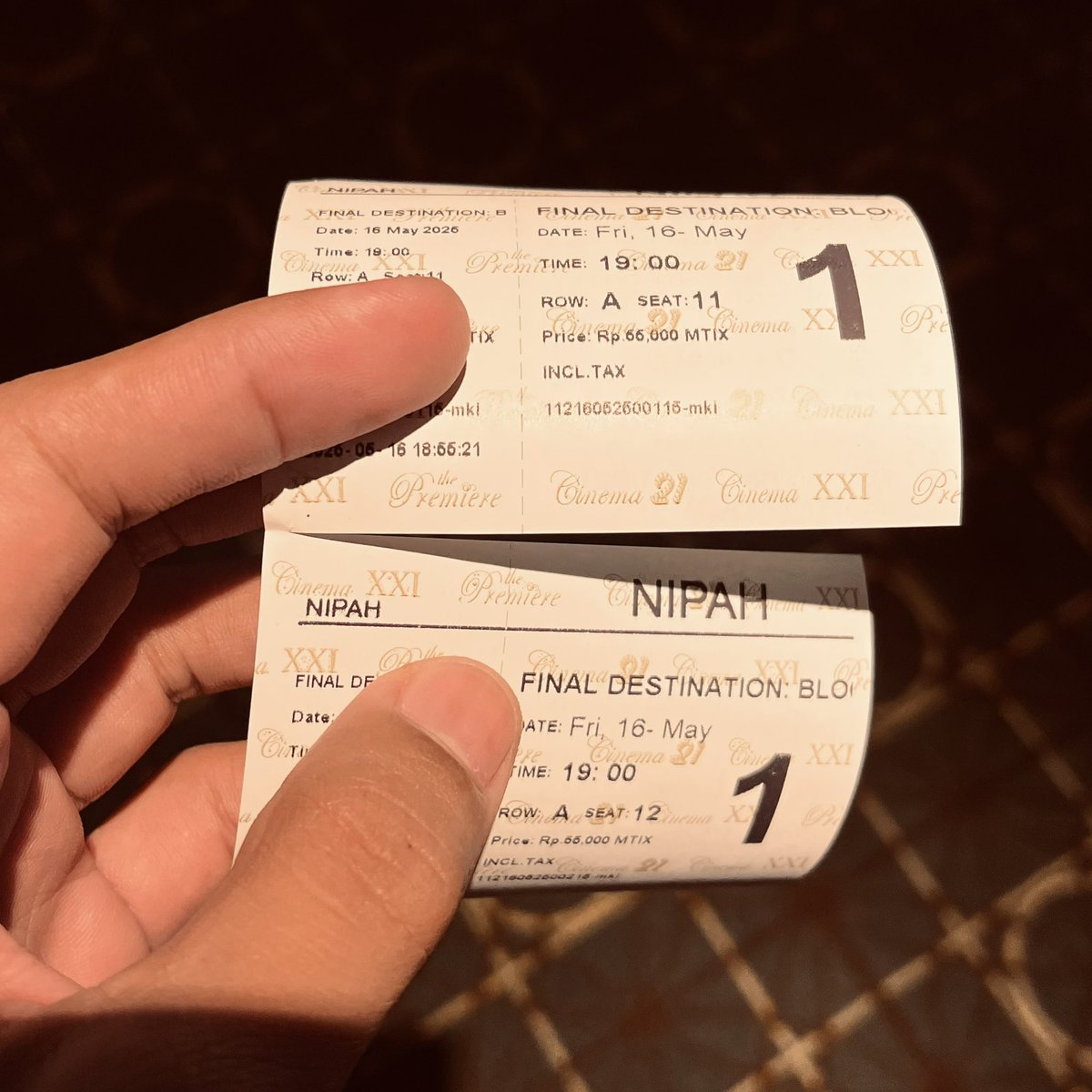 iamdino_trex's tweet photo. Every soul will taste death #FinalDestinationBloodline https://t.co/QBN7FISJyr