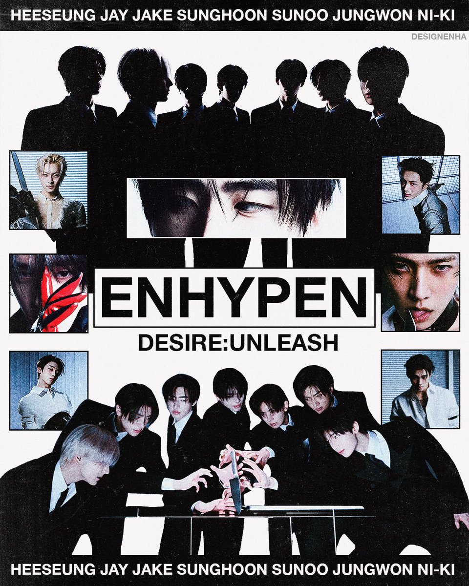 #ENHYPEN x Desire : Unleash 

#ENHYPEN #DESIRE_UNLEASH #EN_MAKE #ENHYPEN_6thMiniAlbum <a href="/ENHYPEN/">ENHYPEN OFFICIAL</a>