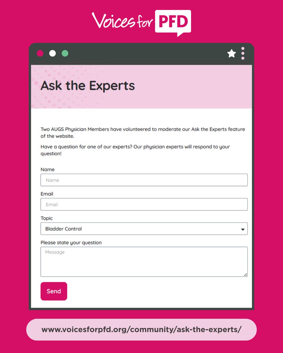 Voices for PFD tweet media