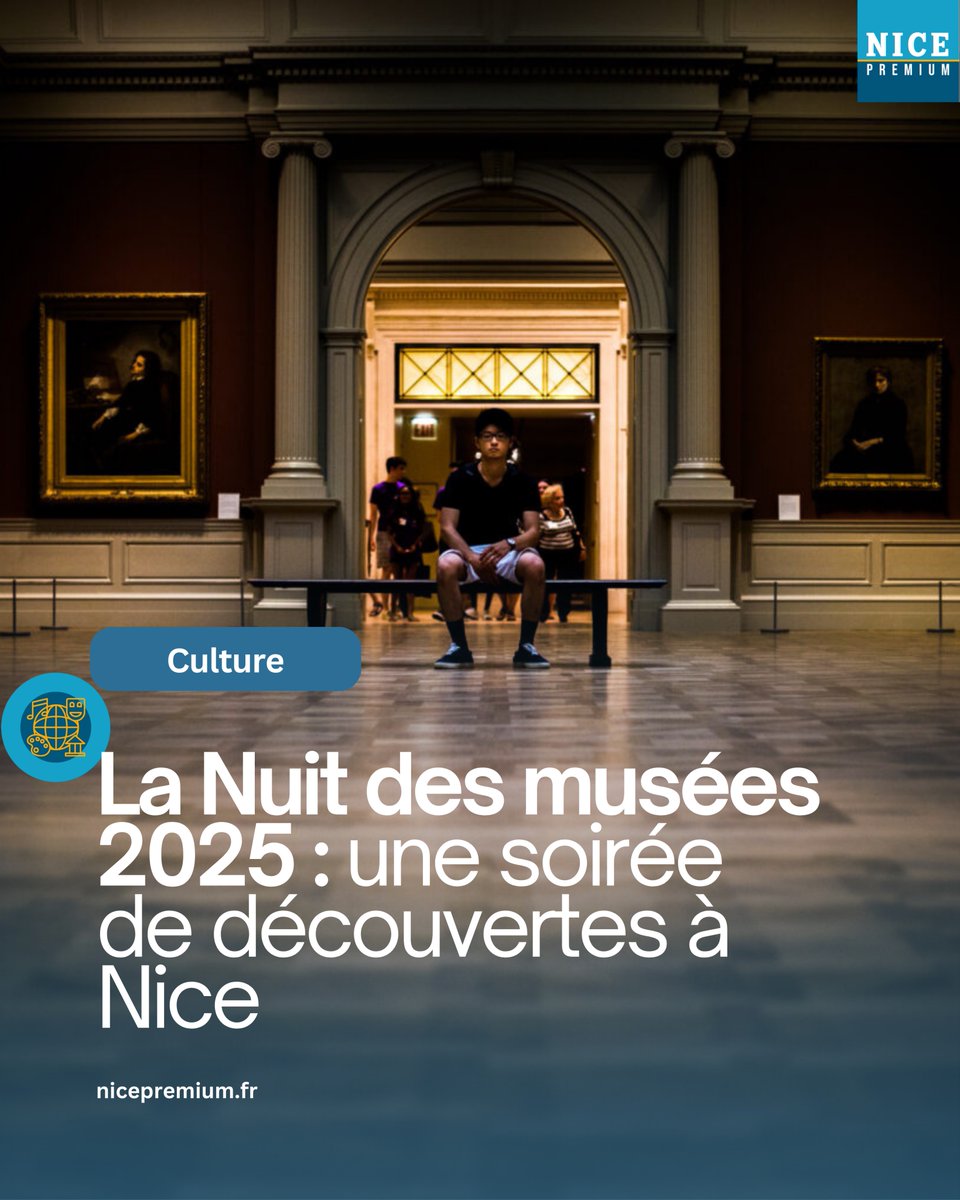 Demain, samedi 17 mai 2025, les musées municipaux de Nice ouvriront gratuitement leurs portes en soirée. Un événement attendu chaque année à l’occasion de la 21e Nuit européenne des musées.

#musee #culture #decouverte #nice #cotedazur