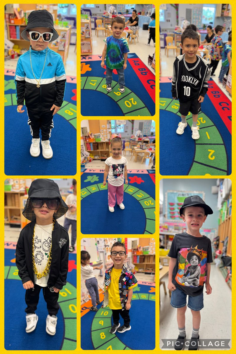 D31BeeHiveSI's tweet photo. Our Woodrow Hive went way back in time for Decades Day! #decadeday #funfriday #woodrow #d31isthebest💛 @DrJoyAbrams @AP_JelaniMiller @DocPalton @CSD31SI @NYCSchools https://t.co/l9jJ7qvmxT