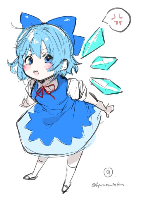 東方の話題出てきたから久しぶりに描いた 