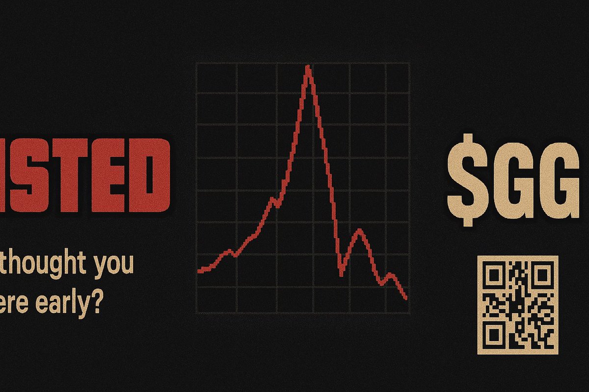 UtkuYlmaz07's tweet photo. WASTED ($GG) just dropped on @pumpdotfun  
The only coin that celebrates your Ls like trophies.  

Got rekt?  
Sold the top?  
Bought the top?  
Perfect. You're one of us now.  

Mint now or stay irrelevant:  

https://t.co/UsSJeVlusb

#WASTED #GGcoin #Solana #memecoin #pumpfun https://t.co/FdHLt0jEKT