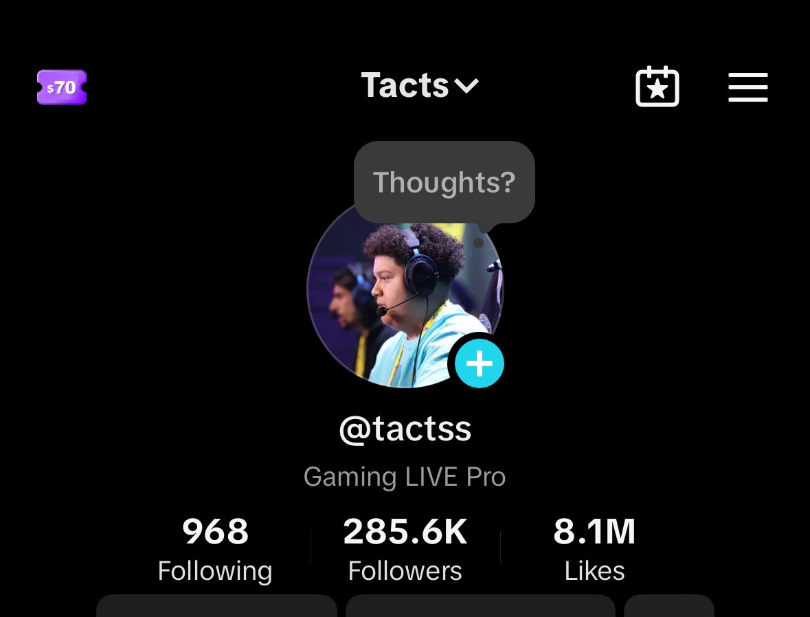 First stream in the new place yesterday and I got TikTok “Gaming LIVE Pro”, I didn’t even notice until chat told me 🔥❤️