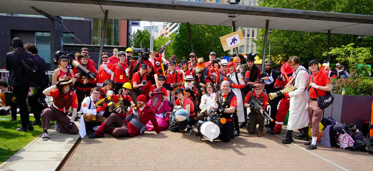 ValveCon's tweet image. 1 week to go until #LondonMCM! ✨️

As a reminder, we welcome all TF2, Portal, Half-Life &amp;amp; Left 4 Dead cosplayers at our meets. 

Let us know which meet you&apos;re attending! 

Fri (casual) ➡️ bit.ly/432OniK

Sat ➡️ bit.ly/4mb26vc

Sun ➡️ bit.ly/4mqfHPE