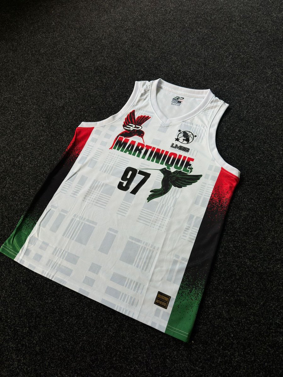 ballers_pride's tweet photo. 🎽🏀Les maillots de la sélection de Basket-ball de Martinique sont là 🇲🇶🫵🏾

Disponible et personnalisable (blaze + numéro) sur https://t.co/cxp9fPrkhH https://t.co/2slgAP8nja