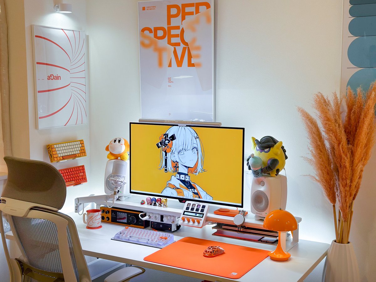 c1trus (@oyasumiiii08) on Twitter photo おはですく🍊
めっかわオレンジをお届け✨️
⌨️New Keyborad
Case : Agar(<a href="/KBDfans/">KBDfans</a>)
Keycaps : LeleLab X Sensy JUICY (<a href="/digiart_m/">DIGIART(旧NuPhy Japan)</a>)
Keyswitch : Alexotos Edition Linear Switches(<a href="/modekeyboards/">Mode Designs</a> <a href="/otosalex/">alexotos</a>)
Stabilizer : Typeplus x YIKB(<a href="/KBDfans/">KBDfans</a>)
#desksetup
#お前らのデスク周り晒していけ おはですく🍊
めっかわオレンジをお届け✨️
⌨️New Keyborad
Case : Agar(<a href="/KBDfans/">KBDfans</a>)
Keycaps : LeleLab X Sensy JUICY (<a href="/digiart_m/">DIGIART(旧NuPhy Japan)</a>)
Keyswitch : Alexotos Edition Linear Switches(<a href="/modekeyboards/">Mode Designs</a> <a href="/otosalex/">alexotos</a>)
Stabilizer : Typeplus x YIKB(<a href="/KBDfans/">KBDfans</a>)
#desksetup
#お前らのデスク周り晒していけ
