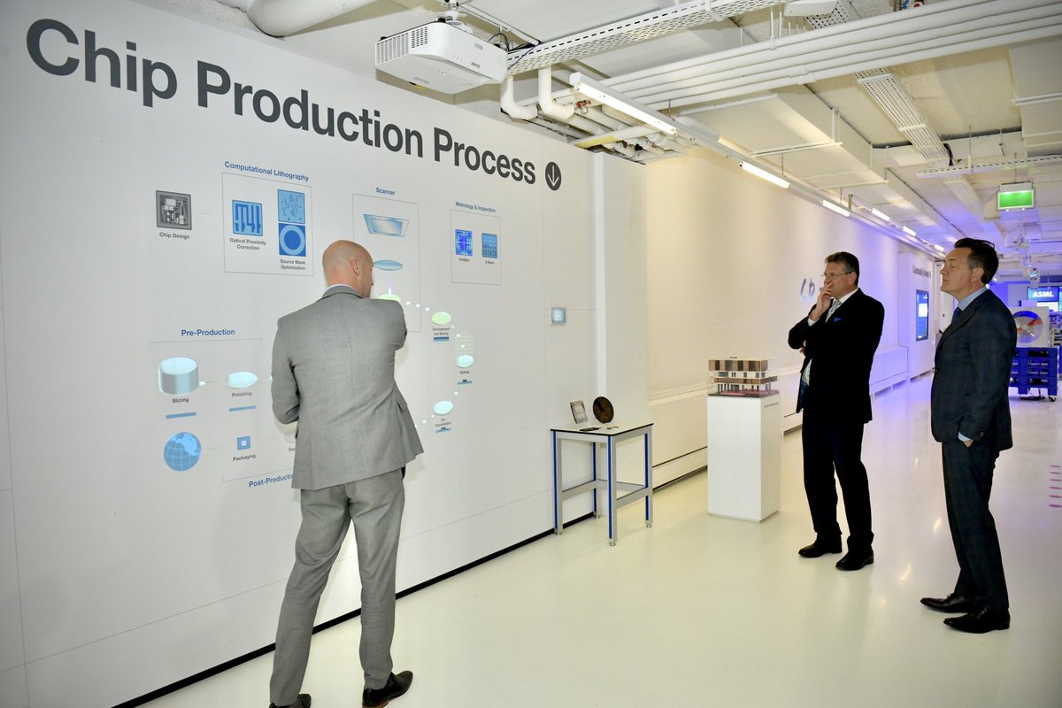 An inspiring visit to <a href="/ASMLcompany/">ASML</a> - an indispensable European asset, vital to advanced semiconductor manufacturing, global tech value chains and fostering top talent.

Set to work closely with industry and Member States to shape the future of a competitive, resilient 🇪🇺 economy.