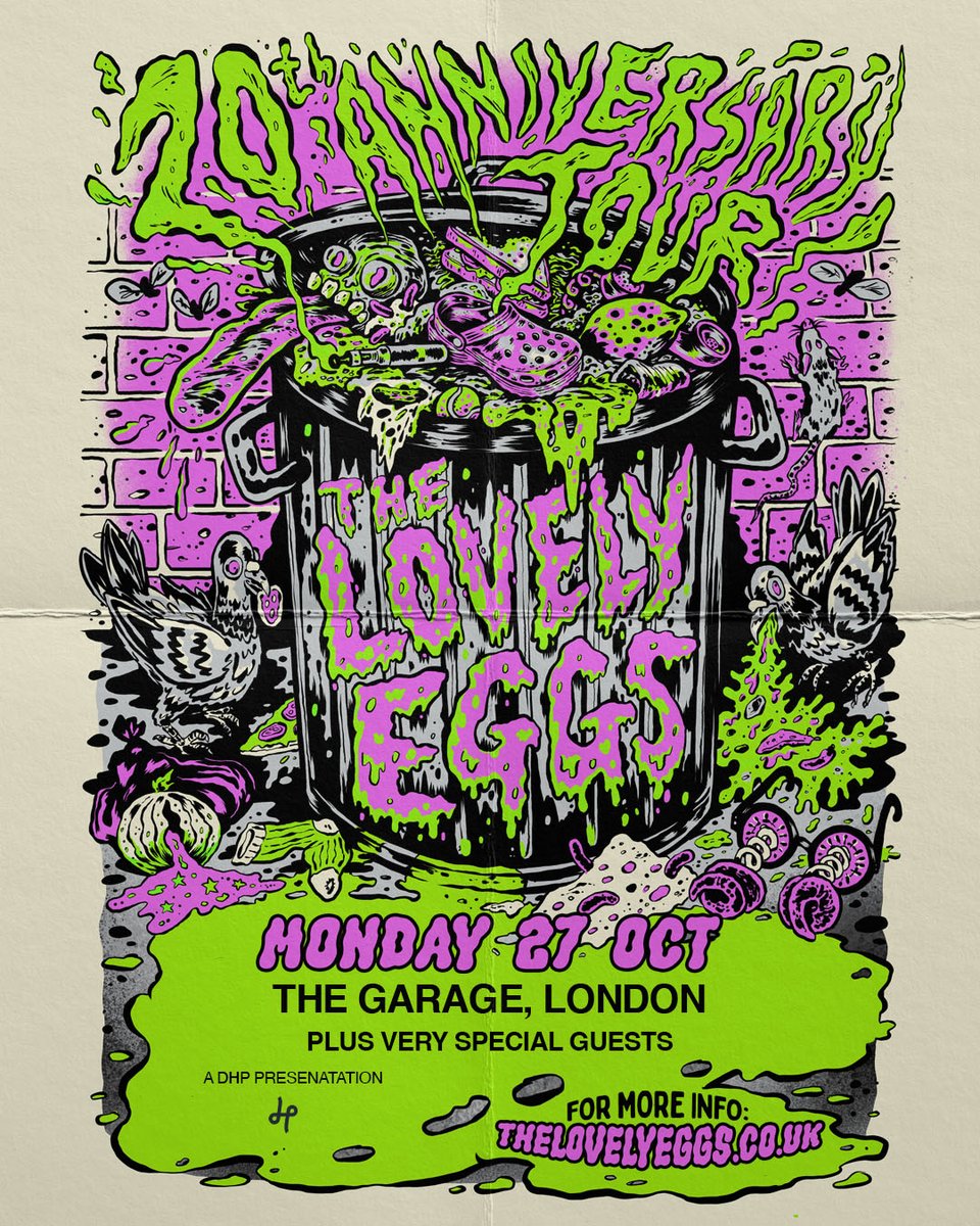 The Garage (@thegaragehq) on Twitter photo 🎟️ ON SALE NOW 🎟️
Tickets are now on sale for <a href="/TheLovelyEggs/">The Lovely Eggs 🥚 📺</a> this October!
📅 Monday 27 October 2025
🎟️ Get yours here 👉 ticketweb.uk/event/the-love… 🎟️ ON SALE NOW 🎟️
Tickets are now on sale for <a href="/TheLovelyEggs/">The Lovely Eggs 🥚 📺</a> this October!
📅 Monday 27 October 2025
🎟️ Get yours here 👉 ticketweb.uk/event/the-love…