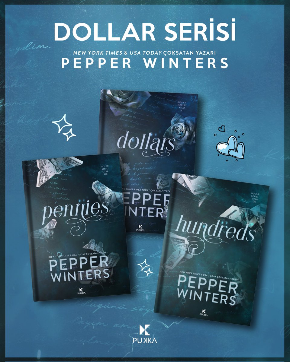 pukkayayinlari's tweet photo. Dollars serisi sizi duygusal bir hız trenindeymiş gibi hissettirecek!🖤

#pukkayayınları #dollarserisi #pepperwinters #hundreds #pennies #dollars https://t.co/NNsGMwulbp