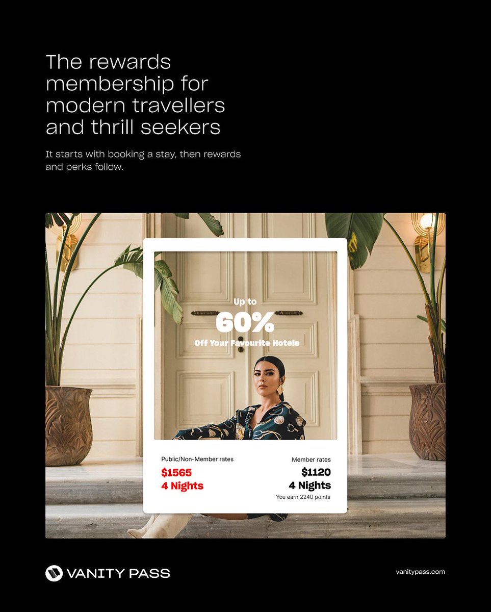 VanityPass's tweet photo. Signups are rolling in, and we’re welcoming more founding members every day. 

Join us in reshaping the future of loyalty. https://t.co/lPcfKPENJe