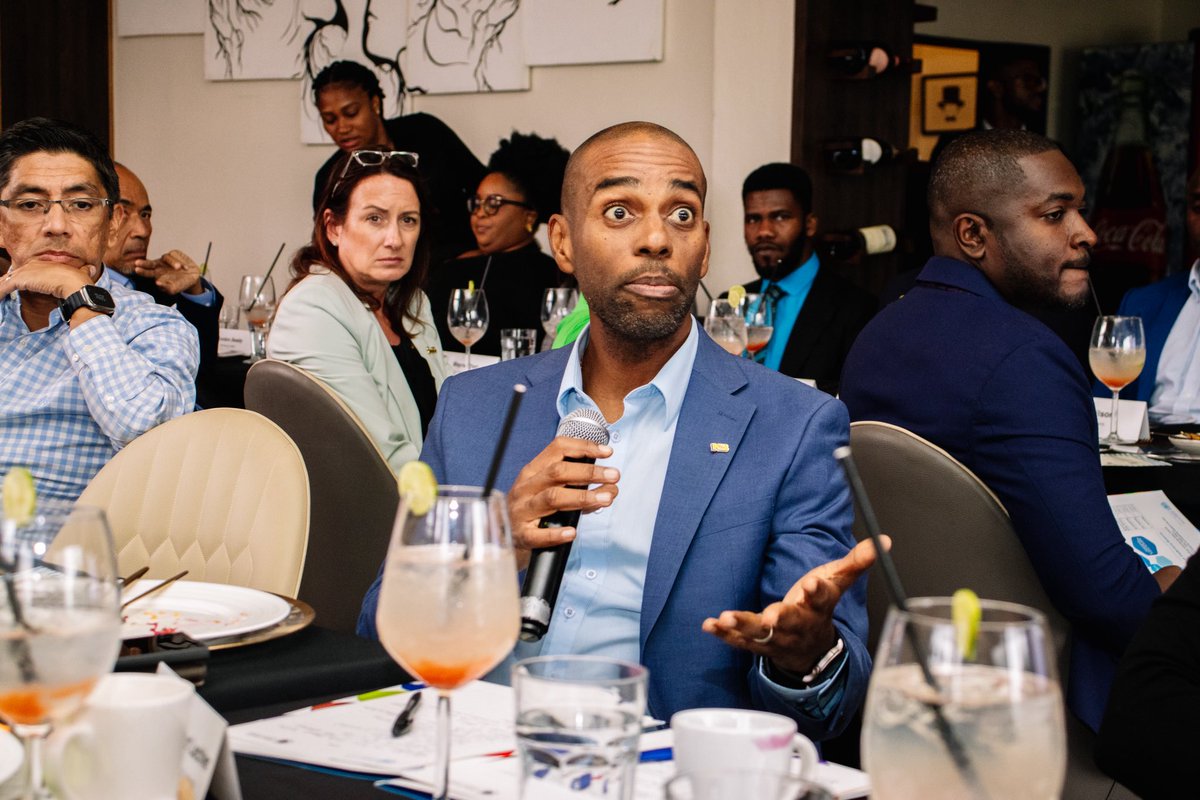 United Nations Jamaica Multi-country Office (@unjamaica) on Twitter photo Power breakfast with purpose! ☕🌍
RC <a href="/DennisZulu_/">Dennis Zulu</a> & the UN Team met with some of Jamaica’s CEOs & changemakers to ignite bold action on the #SDGs. The message? The private & third sectors are essential to shaping a more just & resilient future🇯🇲🇺🇳 #PartnershipsForTheGoals #SDG Power breakfast with purpose! ☕🌍
RC <a href="/DennisZulu_/">Dennis Zulu</a> & the UN Team met with some of Jamaica’s CEOs & changemakers to ignite bold action on the #SDGs. The message? The private & third sectors are essential to shaping a more just & resilient future🇯🇲🇺🇳 #PartnershipsForTheGoals #SDG