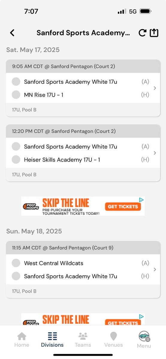 Ashton Paulsen (@ashtonpaulsen24) on Twitter photo Sioux Falls Prep Hoops Stomping Grounds schedule for this weekend
<a href="/ssahoopsteams/">Sanford Sports Academy Basketball Teams</a> <a href="/Spencer_C3Scout/">SPENCER CHRISTENSON</a> <a href="/PrepHoopsDakota/">Prep Hoops Dakotas</a> <a href="/PHCircuit/">Prep Hoops Circuit 🏀</a> Sioux Falls Prep Hoops Stomping Grounds schedule for this weekend
<a href="/ssahoopsteams/">Sanford Sports Academy Basketball Teams</a> <a href="/Spencer_C3Scout/">SPENCER CHRISTENSON</a> <a href="/PrepHoopsDakota/">Prep Hoops Dakotas</a> <a href="/PHCircuit/">Prep Hoops Circuit 🏀</a>
