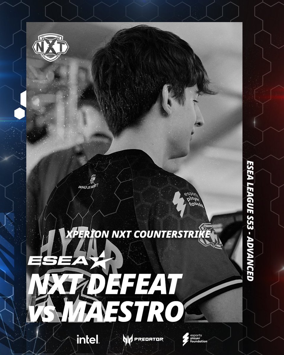 XPERION NXT (@xperion_nxt) on Twitter photo Den Start in den doppelten Spieltag haben wir uns anders vorgestellt 🧐
5:13 verlieren wir auf Train 🫤
20:00 Uhr geht es weiter 🆚 <a href="/academy_xp/">XP Academy</a>
GG <a href="/maestroCS2/">Maestro Esports</a> 👋 Den Start in den doppelten Spieltag haben wir uns anders vorgestellt 🧐
5:13 verlieren wir auf Train 🫤
20:00 Uhr geht es weiter 🆚 <a href="/academy_xp/">XP Academy</a>
GG <a href="/maestroCS2/">Maestro Esports</a> 👋