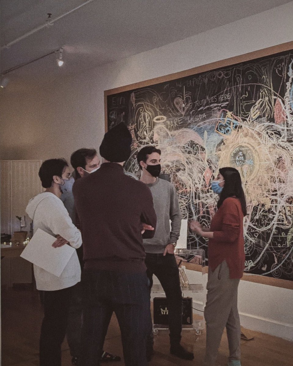 asenvrnmnt's tweet photo. How has sound shaped your experience of art?  Share a moment where sound transformed the way you saw or felt something.  📸 Dumbo Open Studios Event, Brooklyn, 2019 Installations by @satyahinduja https://t.co/pTBiogOVie