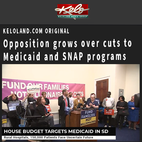 afl_sd's tweet image. 150,000 South Dakotans rely on Medicaid. Congress wants to cut it.

Rural hospitals will close. Kids and moms will lose coverage. This is life and death.

We fund billionaires, but not families?

#HandOFFMedicaid #SouthDakota #StopTheCuts @ProtectOurCare @ForDakotans