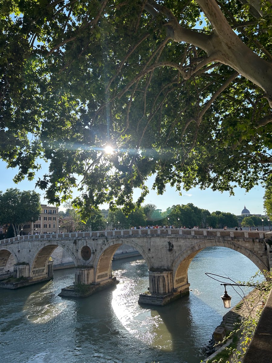 Majkvällar här i Rom.