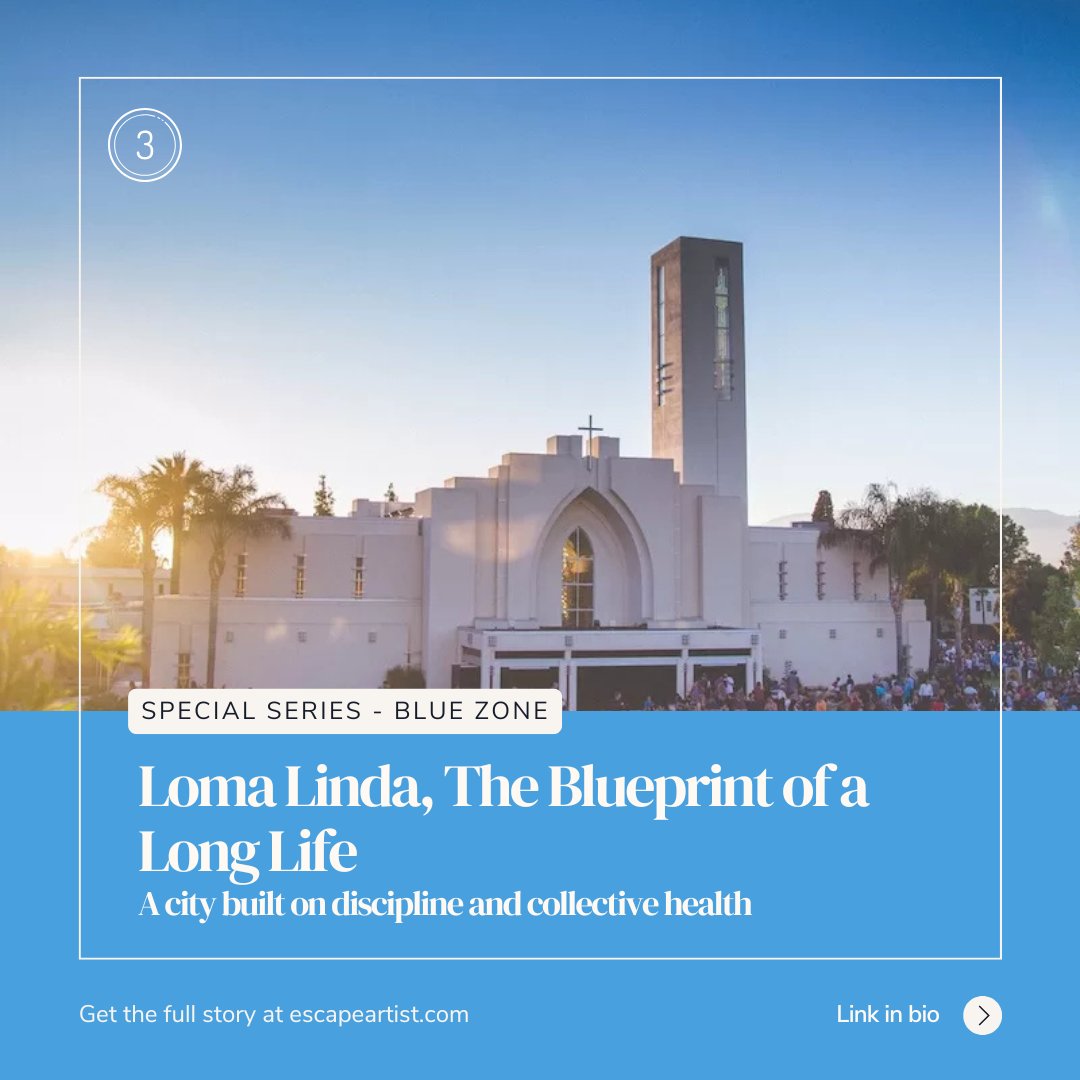 Nestled in the hills of Southern California, Loma Linda is the only Blue Zone in the United States—an area where people live significantly longer, healthier lives.

Read by clicking the link below. 

escapeartist.com/blog/loma-lind…