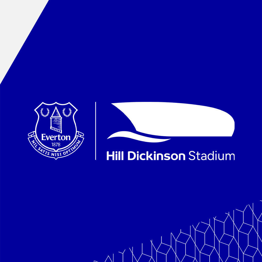 Everton's tweet photo. Everton Football Club is proud to announce Hill Dickinson as the official naming rights partner for the Club’s new stadium, in a long-term agreement that will see the iconic venue named Hill Dickinson Stadium.