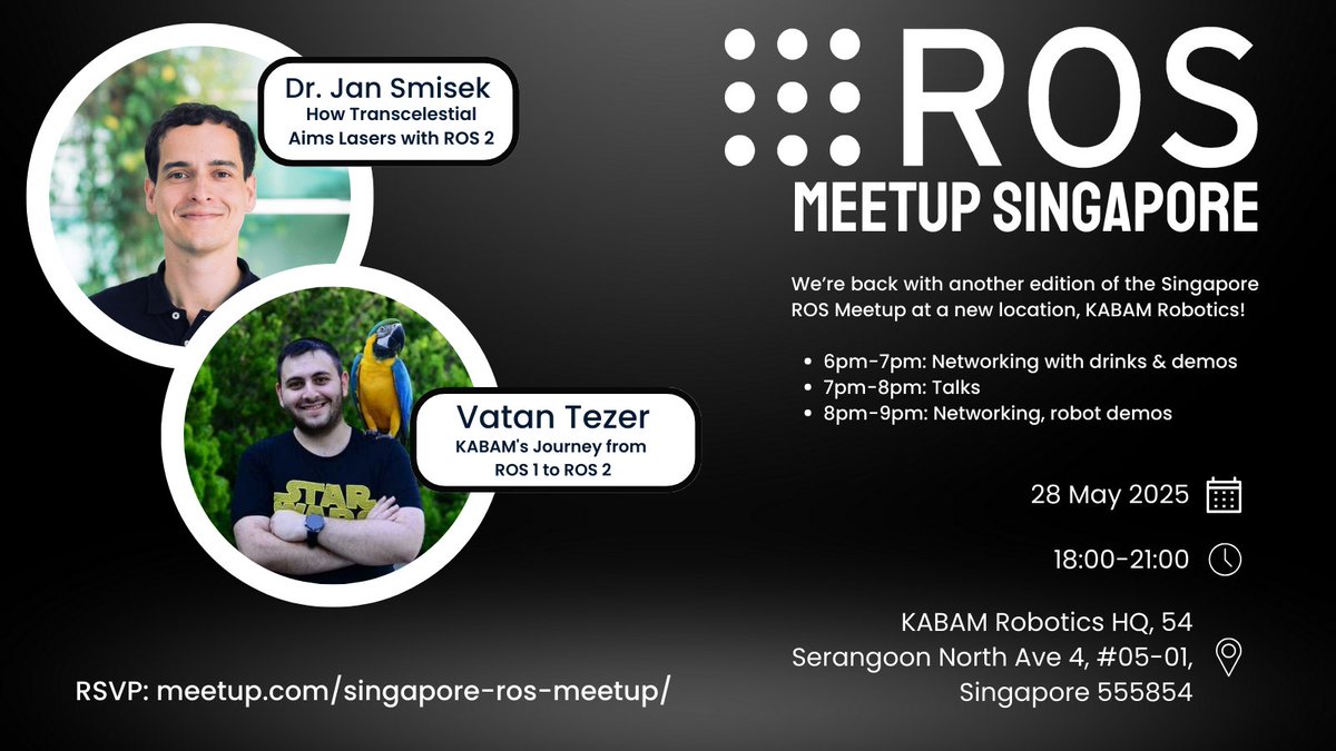 Open Robotics (@openroboticsorg) on Twitter photo π Launch of Robot-Manipulation.org open source project!
π ROS Meetup Edinburgh <a href="/ohsummit/">Open Hardware Summit</a>
π Big changes coming to ROS Discourse
π New OSRA policy on GenAI and open source contribution
π <a href="/IndyAChallenge/">Indy Autonomous Challenge</a> Race at Laguna Seca
π <a href="/ROBOTISAmerica/">ROBOTIS America</a> makes a humanoid!
β¬οΈβ¬οΈβ¬οΈ π Launch of Robot-Manipulation.org open source project!
π ROS Meetup Edinburgh <a href="/ohsummit/">Open Hardware Summit</a>
π Big changes coming to ROS Discourse
π New OSRA policy on GenAI and open source contribution
π <a href="/IndyAChallenge/">Indy Autonomous Challenge</a> Race at Laguna Seca
π <a href="/ROBOTISAmerica/">ROBOTIS America</a> makes a humanoid!
β¬οΈβ¬οΈβ¬οΈ