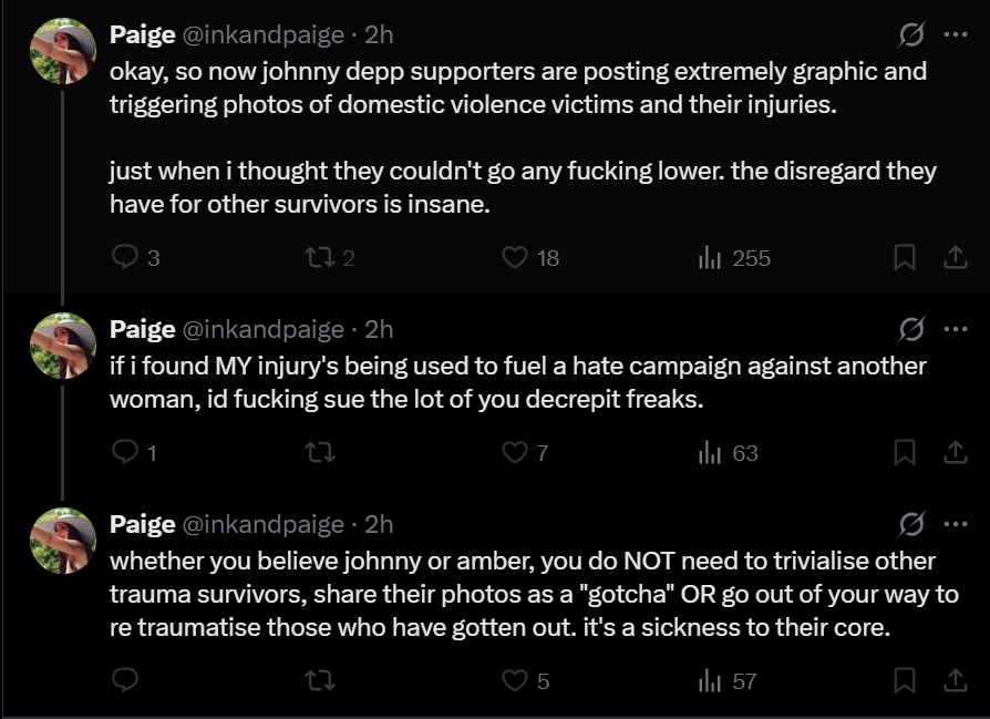 You like to play the victim just like Amber?
I didn't do anything but showing the reality.

You couldn't handle the fact that Amber's photos were phony &amp; that she should be utterly ashamed of herself.
but you are trying to twist the narrative, typical🤷‍♀️

Also shame on you.