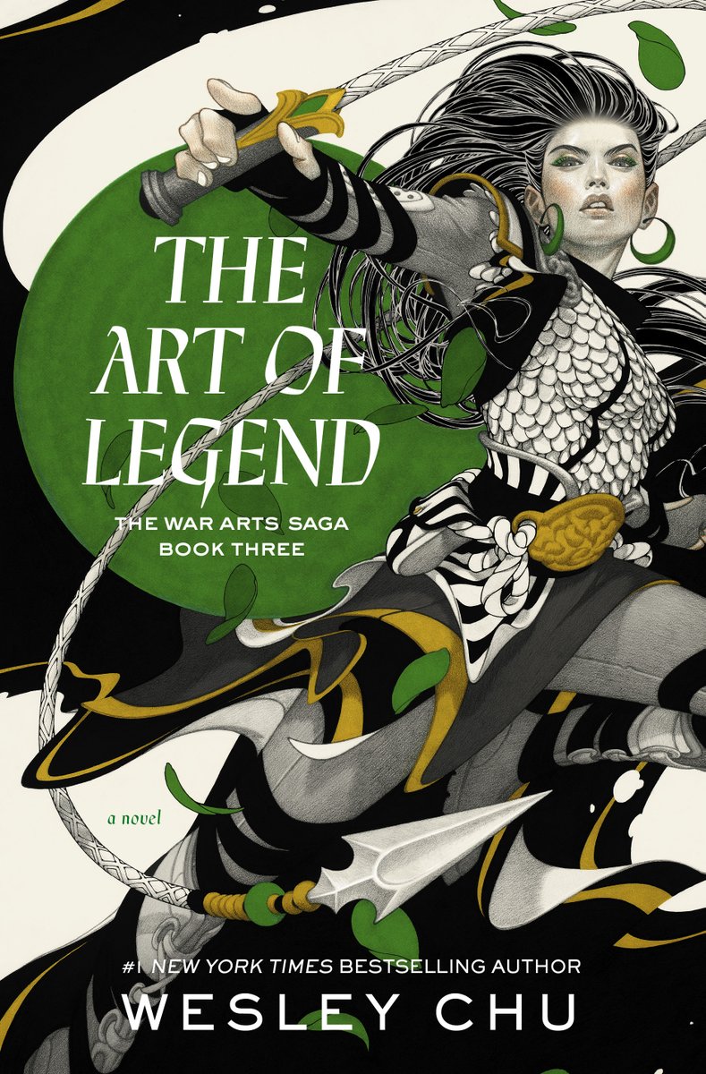 Wesley Chu (@wes_chu) on Twitter photo Good morning! I'm stoked to reveal the cover art for The Art of Legend, the final book in the War Arts Saga series, dropping Aug 26th!
<a href="/my_name_is_tran/">Tran Nguyen</a> once again absolutely crushed it.
Cassie Vu, the art designer, brought it all together. Good morning! I'm stoked to reveal the cover art for The Art of Legend, the final book in the War Arts Saga series, dropping Aug 26th!
<a href="/my_name_is_tran/">Tran Nguyen</a> once again absolutely crushed it.
Cassie Vu, the art designer, brought it all together.