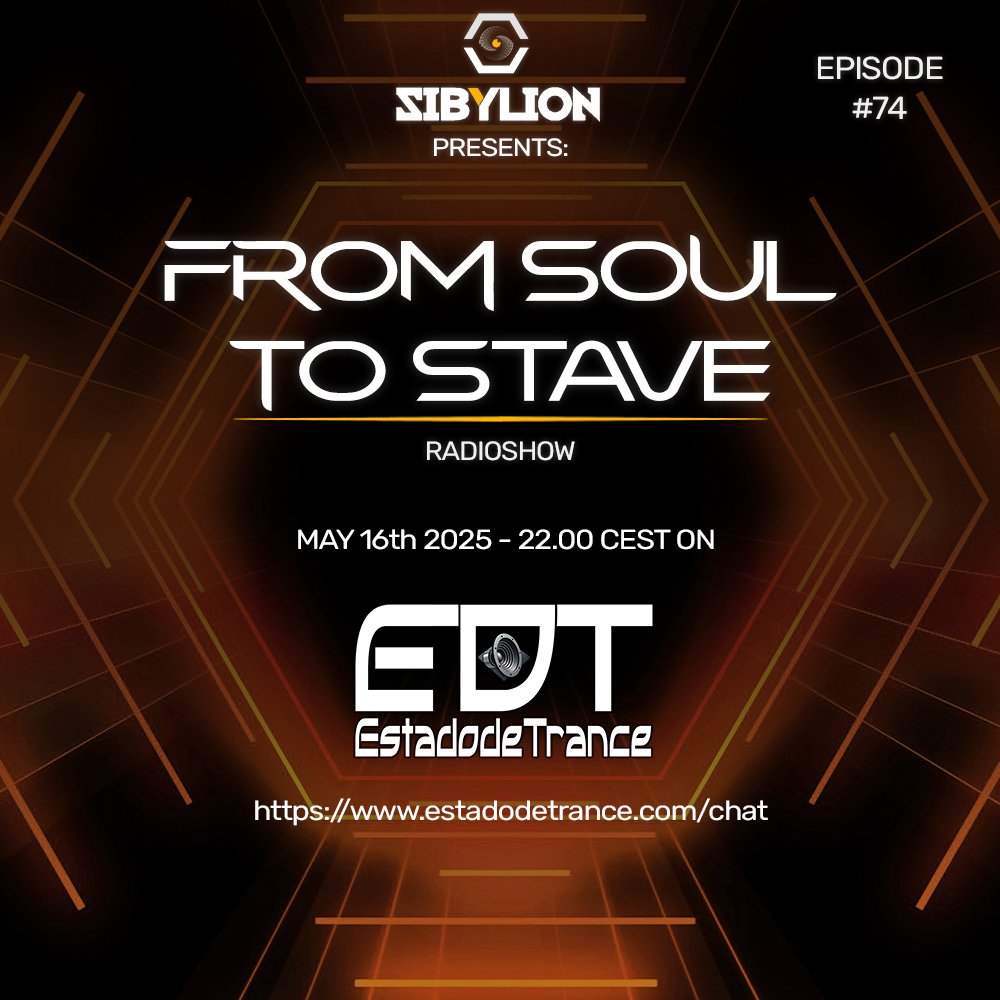Next up! Estado De Trance radio awaits! 💪🔊

➡️➡️ estadodetrance.com/chat

#trance #sibylion #fromsoultostave #trancefamily #rave #djset