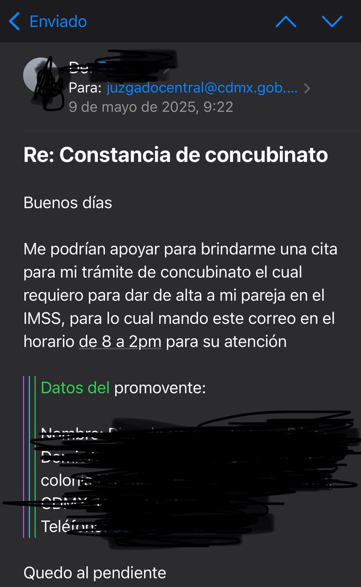 rickenkyu's tweet photo. @DGRCivilCDMX llevo desde enero intentando concretar cita y no me dan respuesta a mi correo, y por DM ya no me responden #PesimoServicio #CDMX #4T https://t.co/Xevrm6ktyK
