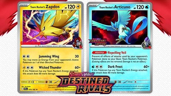 First look at Team Rocket's Zapdos and Articuno Destined Rivals Promo Cards! 🚀 #PokemonTCG 

GameStop will have Zapdos and Best Buy will have Articuno.
