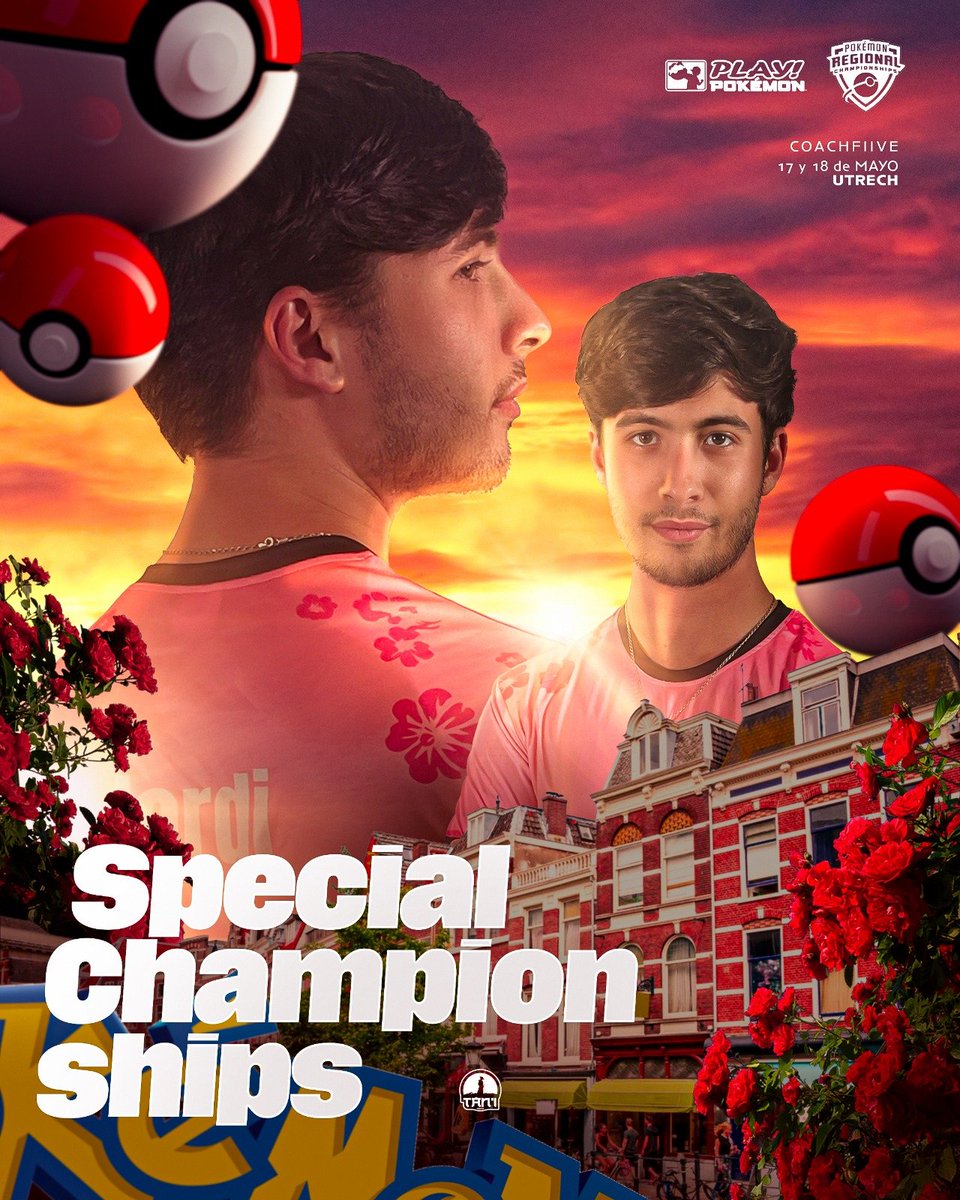 Tan'i (単位) eSports (@taniesportss) on Twitter photo 🌸 | Road to Utrecht 2025
Nuestro entrenador <a href="/CoachFiivee/">Jordi "FiiVee" Casado</a> pone rumbo al Pokémon Special Event en Utrecht 🇳🇱
Preparación, talento y mentalidad ganadora.
🔜 Let’s battle #LaUNIDADtani 🌸 🌸 | Road to Utrecht 2025
Nuestro entrenador <a href="/CoachFiivee/">Jordi "FiiVee" Casado</a> pone rumbo al Pokémon Special Event en Utrecht 🇳🇱
Preparación, talento y mentalidad ganadora.
🔜 Let’s battle #LaUNIDADtani 🌸