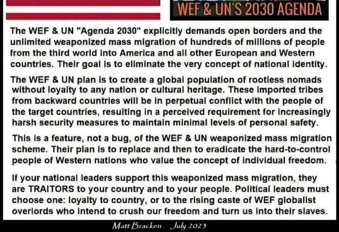 MarkGriffin59's tweet image. @wef &amp;amp; @UN - #Agenda2030:

The #UniParty leaders &amp;amp; MPs are being ejected from power, the free thinkers voted in - the tide has turned!

#JoinReform #VoteReform #UK
@reformparty_uk #UniPartyOut

#ClimateScam #WEFisEvil #GreatReset #GlobalGovt #NewWorldOrder #GreatReplacement