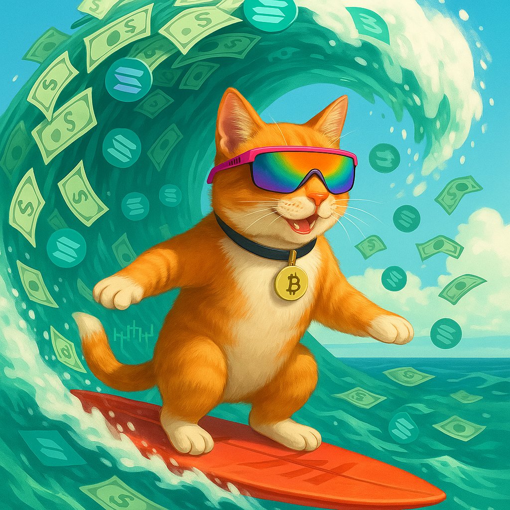 Wafflerj15's tweet photo. @moonpay #Waffles is ready for the next 🌊🐈 

Let's Goooooo! 
@Wafflesj15 🧇 @Waffles_studio https://t.co/nKQfRnWxc2