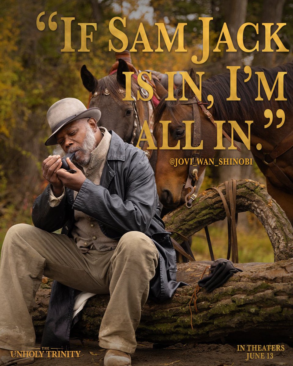 Grit, gunfights, and Samuel L. Jackson. The Unholy Trinity rides into theaters June 13. #theunholytrinity

Watch the action-packed trailer now: bit.ly/tut_trailer