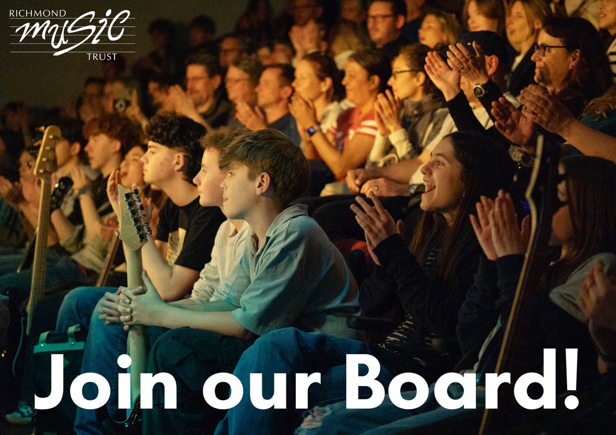 RMT is looking for people who believe strongly in the power of music education to join our Board of Trustees. 

If you have a passion for music and would like to be involved, please visit our website to find out more about becoming an RMT Trustee: richmondmusictrust.org.uk/site/work-with…