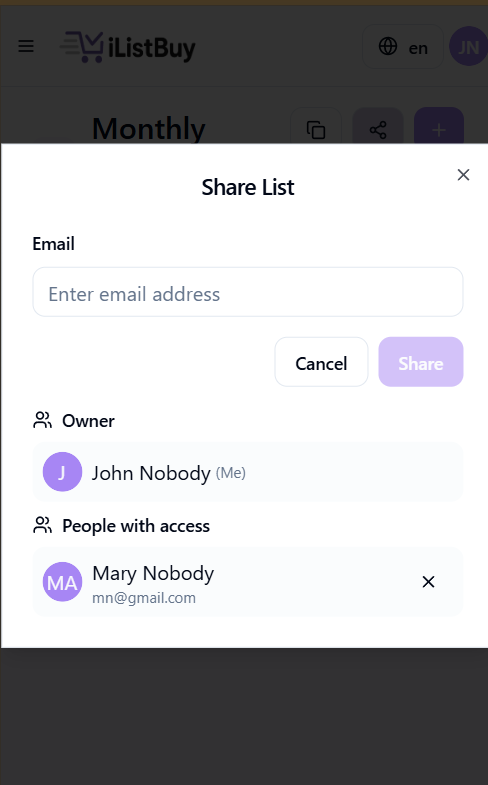 aiforgecode's tweet image. List sharing is finally available.
Making it easier for people who live together or friends who are going to an event together to shop.
It took 6 days of work to get it ready for production.
I tried to do it through #CursorAI, but it simply ignored everything #Lovable did as a…