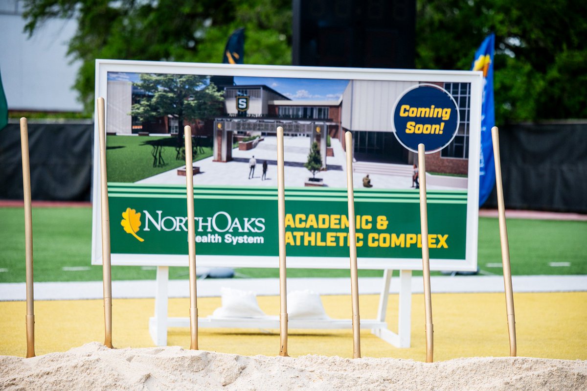Southeastern Athletics (@lionupathletics) on Twitter photo Breaking Ground. Pushing Limits. Building Community!
Excited to partner with <a href="/mynorthoaks/">North Oaks Health System</a> to start the building process of the North Oaks Health System Academic and Athletic Complex!
#LionUp | #HammondAmerica Breaking Ground. Pushing Limits. Building Community!
Excited to partner with <a href="/mynorthoaks/">North Oaks Health System</a> to start the building process of the North Oaks Health System Academic and Athletic Complex!
#LionUp | #HammondAmerica