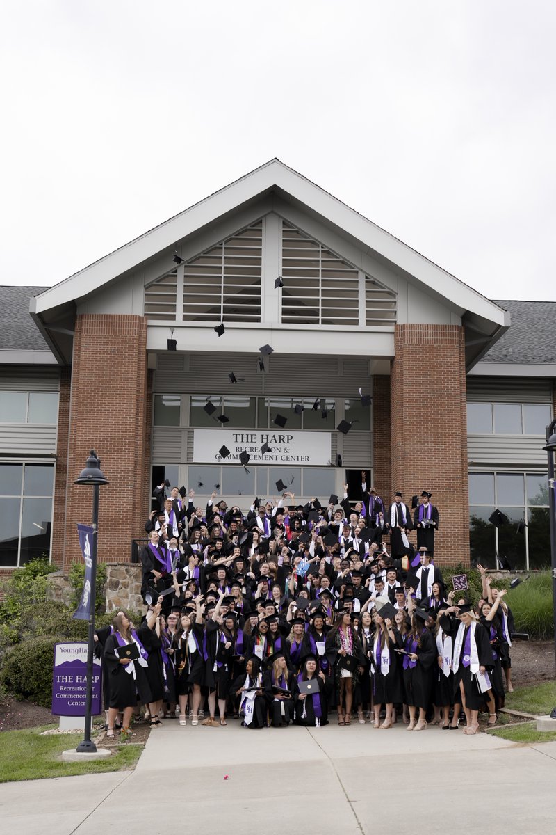 Graduates from Young Harris College’s Class of 2025 walked the stage Saturday, culminating years of education and earning their degrees. Close to 200 students graduated at Saturday’s ceremony on Young Harris College campus. bit.ly/4mjrOhg